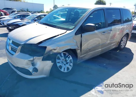 2014 Dodge Grand Caravan Se из США, поврежденный, VIN 2C4RDGBG4ER296944